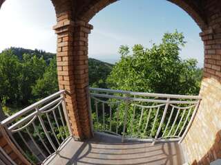 Гостевой дом Zandarashvili Guest House Сигнахи Стандартный двухместный номер с балконом и видом на горы-11